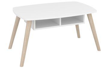 Стіл журнальний Melvarn (90 &times; 60 &times; 47 см, білий) ph-grn-stl-rtr-bl фото