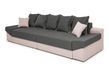 Диван Grande (114 &times; 308 см, серый с бежевым) IMI Premium