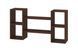 Полиця настінна Closto (113,2х25х60 см, горіх) phtn-plts-14-grh фото