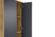 Шкаф NordicNest-2 (дуб аппалачи и антрацит, 80х34х200 см) lshf-th2-db-ppl-ntr фото 4
