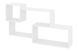 Полка настенная Seraxon (127,5 &times; 25 &times; 68,5 см, белый) ph-plc-19-bl фото