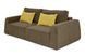 Диван Hill (117 &times; 252 см, темно-коричневый с желтым) IMI Premium mpr-d-hll-smpl-46-15 фото
