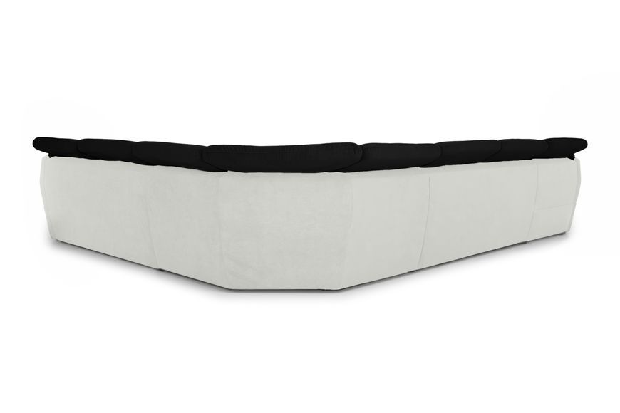 Угловой диван Спейс XXL (375 &times; 310 см, черный с молочным) IMI Premium kspsxxl-ll-99-1 фото
